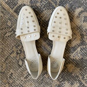 Vince Camuto Studded Mule shoe white - never worn